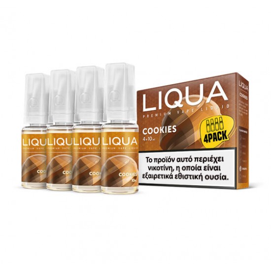 LIQUA COOKIES 4X10ml