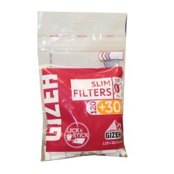 FILTERS GIZEH SLIM 6mm 150 PCS