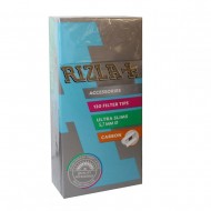 ΦΙΛΤΡΑ RIZLA ULTRA SLIM 5.7mm ΜΕ ΑΝΘΡΑΚΑ 120 ΤΕΜ