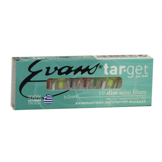 TARGET ΠΙΠΑΚΙ EVANS SLIM 6mm ΤΣΙΓΑΡΟ