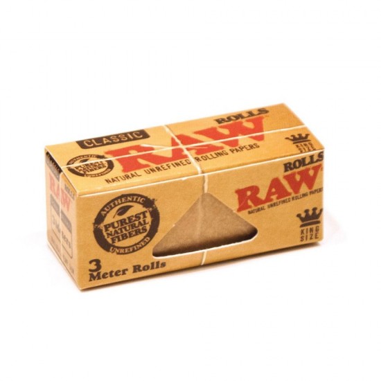 RAW CLASSIC KING SIZE 3m ΡΟΛΟ ΤΣΙΓΑΡΟΧΑΡΤΟ 