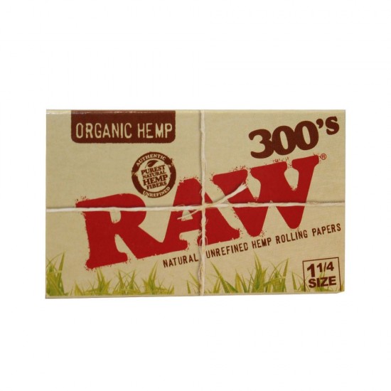 RAW ORGANIC HEMP 1, 1/4 300 ΦΥΛΛΑ ΤΣΙΓΑΡΟΧΑΡΤΟ