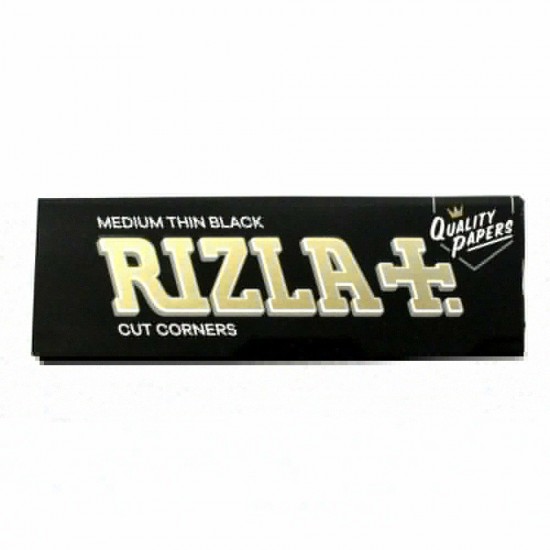 RIZLA ΜΑΥΡΟ ΤΣΙΓΑΡΟΧΑΡΤΟ (BLACK)